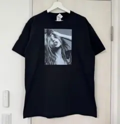 ケイトモス kate Moss 乱れ髪 Tシャツ 新品 送料込 男女兼用 黒