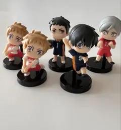ハイキュー　チョコエッグ　フィギュア 5体セット