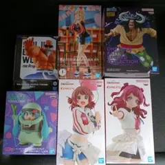 新作プライズフィギュア6体セット