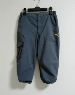 PUMA 4ポケット 裾ドローコード ハーフパンツ テック M グレー