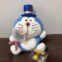 昭和レトロ 20年前のNTTオリジナル　タケコプタードラえもんぬいぐるみ 昭和レトロ 20年前のNTTオリジナル タケコプタードラえもんぬいぐるみ