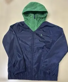 【美品】Polo RalphLauren ナイロンジャンパーM（10-12）