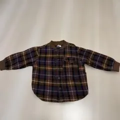 アミング　チェックシャツ　90