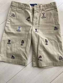 ラルフローレン ハーフパンツ　刺繍　ポロベア