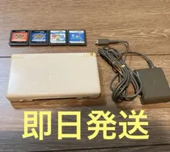 Nintendo DS Lite ホワイト色 ゲームソフト4本付き