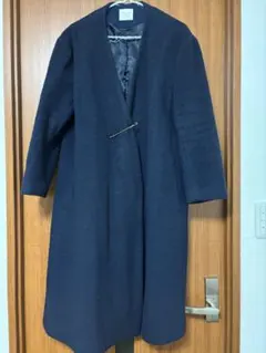 yuni Aライン　ノーカラーコート