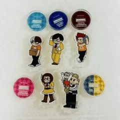 ヒロアカ　ジロリ　ミニアクリルスタンド　轟　飯田　切島　麗日　エリ　ミリオ