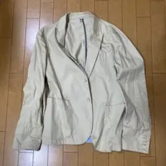 ベージュ スリムフィット ジャケット サイズ3