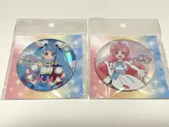 キュアスカイ キュアプリズム　缶バッジ　プリティストア出張店限定