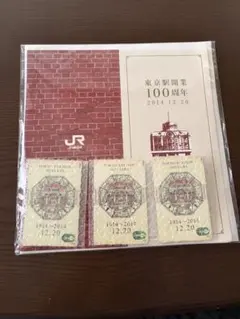 東京駅開業100周年記念Suica 台紙付き　限定のサムネイル
