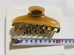 【美品】Lサイズ acca クリップ　ヘアクリップ コラーナ　ラインストーン　大のサムネイル
