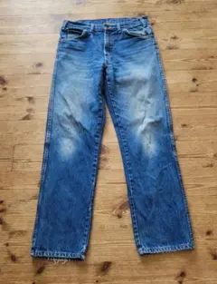 00's ディッキーズ デニムパンツ 表記W32L32 古着 ブルー ワークのサムネイル