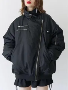 【ZOZOTOWN限定】ライダースMA-1ジャケットのサムネイル