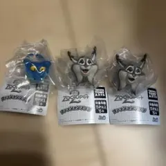 ズートピア2 ファッションリング　パウバート　ゲイリー 3点セット