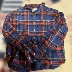 アーノルドパーマー チェック柄 長袖シャツ 100%綿　135cm