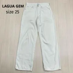 LAGUA GEM ラグアジェム ストレート デニム パンツ 25のサムネイル