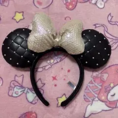 ディズニー ミニー キルティングカチューシャ