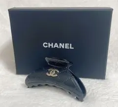 香奈兒 黑色 皮革 髮夾