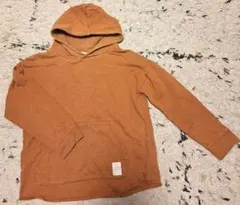ZARA BOYS キャメル フード付きパーカー 140cm