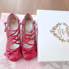 BABY ハニークロスシューズ エンジ L - メルカリ