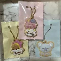 BT21 COOKY SHOOKY KOYA キーホルダー 3個セット