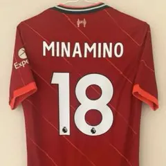 【国内正規品】リバプール ＃18 南野選手21/22 ユニフォーム Sサイズ