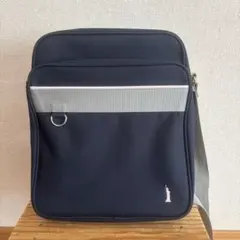 EASTBOY ショルダーバッグ　ネイビー×ピンク