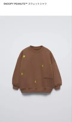 SNOOPY PEANUTS™ スウェットシャツとパンツセット　ZARA