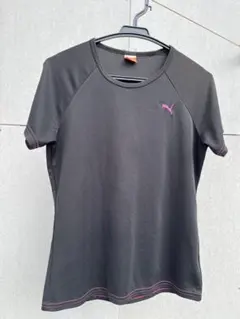 PUMA ブラック Tシャツ ラグランスリーブのサムネイル