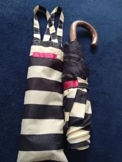 Te chichi ストライプ折りたたみ傘