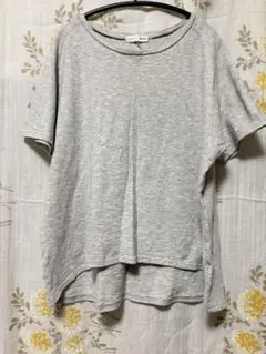 NARU グレー 半袖 Tシャツ スラブのサムネイル