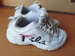 【FILA】 ホワイトスニーカー 【箱付き】