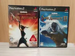 【PS2 ソフト】バルダーズゲート ダークアライアンス 1&2 2本セット