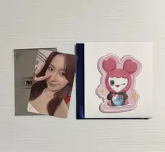 TWICE POPUP 特典トレカ• ワッペンステッカー　モモ