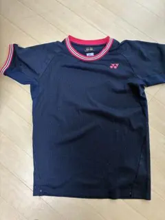 YONEX ネイビー M 吸汗速乾ゲームシャツ
