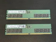 中古】Samsung 16GB×2 DDR5 5600 デスクトップ - メルカリ