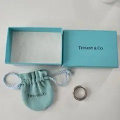箱・巾着付】Old Tiffany & Co. ナイフエッジリング 925 - メルカリ