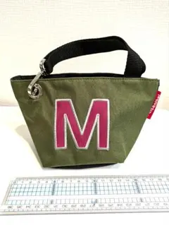 reisenthelオリーブグリーン M刺繍 ミニトートバッグ