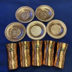 セール中‼️Prelude 銅製ハンマードグラスセット