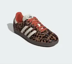 adidas samba 24cm ヒョウ柄 オレンジ - メルカリ