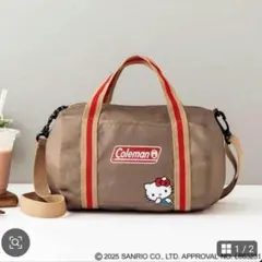 InRed 12月号 増刊 付録 ボストン型ポシェット コールマン キティ