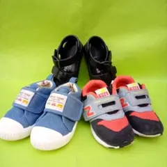 newbalance スニーカー 1足 サンダル １足 幼児靴 １足
