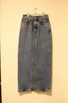 ジョンローレンスサリバン ハイウエスト デニムロングスカート
