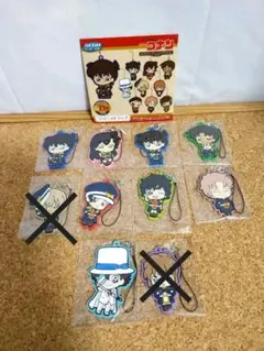 名探偵コナン／一番くじ２０１８　ラバーストラップセット【バラ売り可】送料込み❗