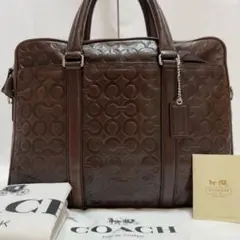 2025年最新】COACH メンズ ビジネスバッグの人気アイテム - メルカリ