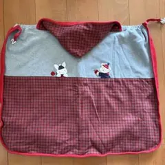familiar チェック柄外出用アイテム　ブランケット