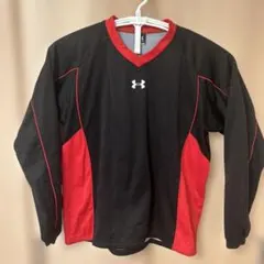 Under Armour 長袖ジャケット M 黒/赤　アンダーアーマー