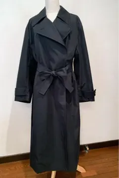 ユニクロU トレンチコート ブラック