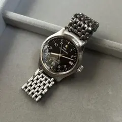 IWC 自動巻き腕時計 マーク15 ブラック バックルの片方が不良 - メルカリ