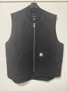 Carhartt ダック ベスト ブラック usa製のサムネイル